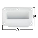 Harken Flush Mounted White Hand Hold