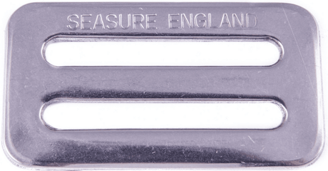 Sea Sure 08.10 3 Bar S/S Flat Buckle for 40mm Webbing
