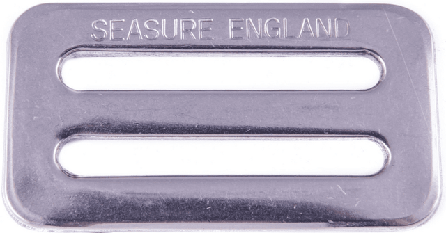 Sea Sure 08.10 3 Bar S/S Flat Buckle for 40mm Webbing