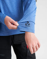 Rooster Junior Hooded Quick Dry UVF 50+ Tech T-Shirt Long Sleeved (colors)