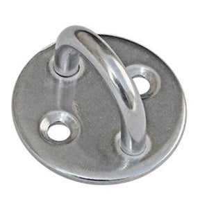 13.2102 - Eye Plate - Round - 6 mm / 1/4" - Set of 2 Pieces