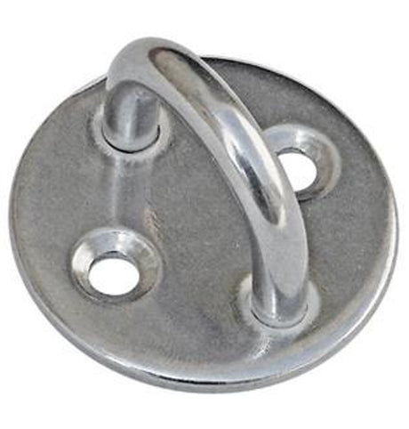 13.2103 - Eye Plate - Round - 8 mm / 5/16" - Set of 2 Pieces