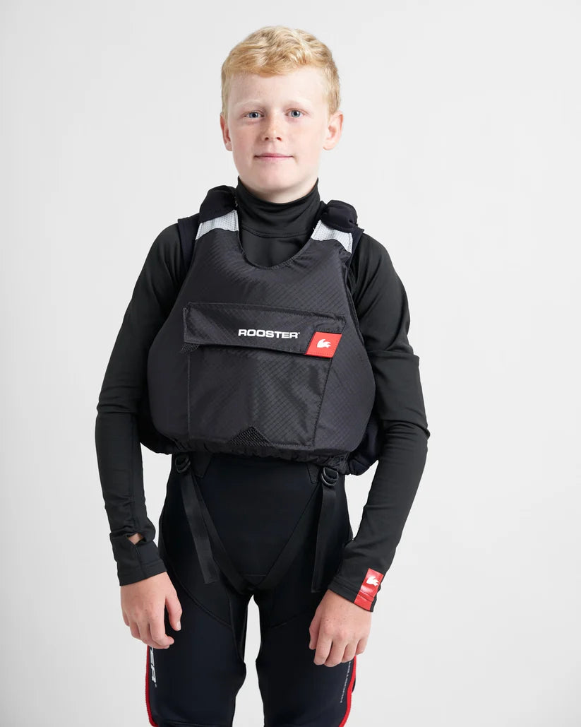 Rooster JUNIOR Diamond Overhead Buoyancy Aid 50N (Black)