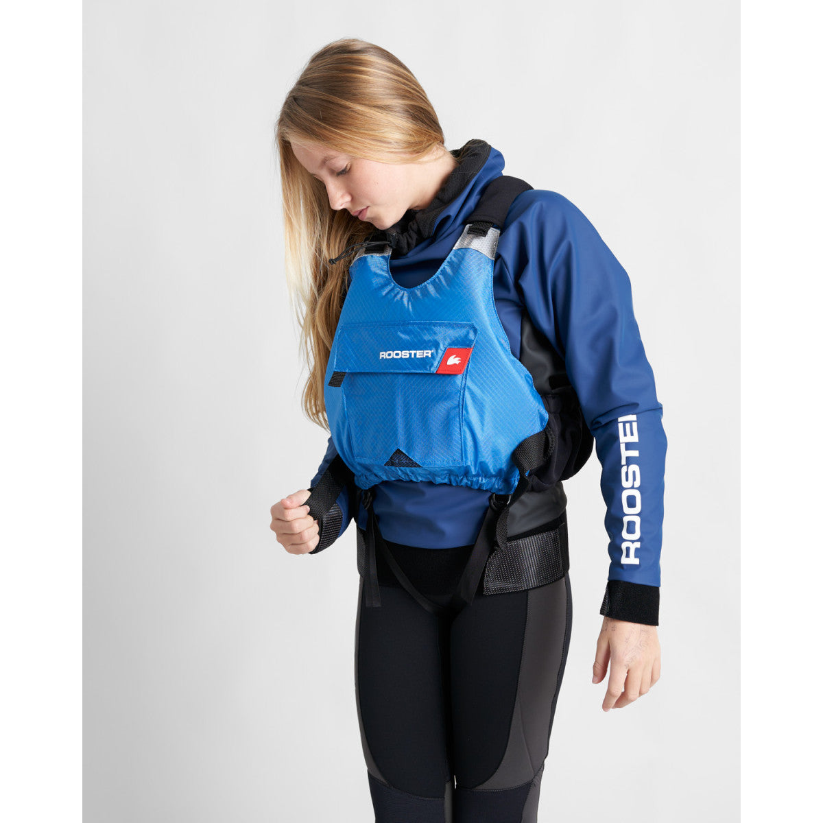 Rooster JUNIOR Diamond Overhead Buoyancy Aid 50N (Black)
