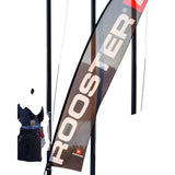 Rooster Feather Flag