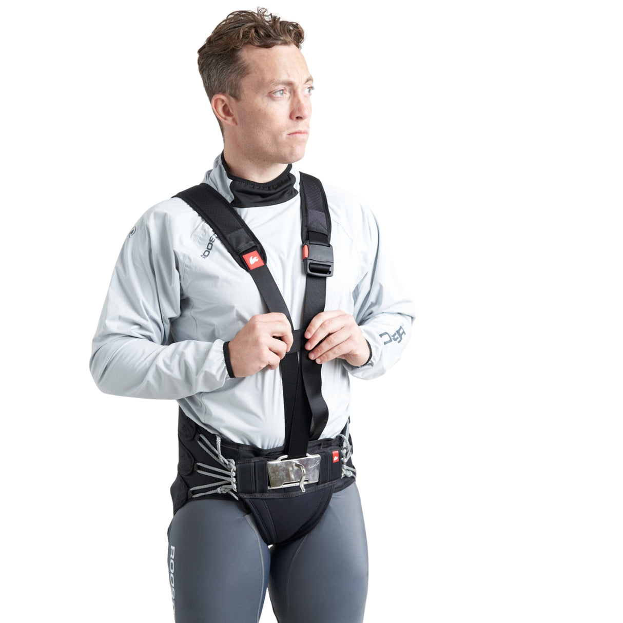 Rooster Trapeze Harness with Nappy Crotch, Spreader Bar and Laces (Assembled)