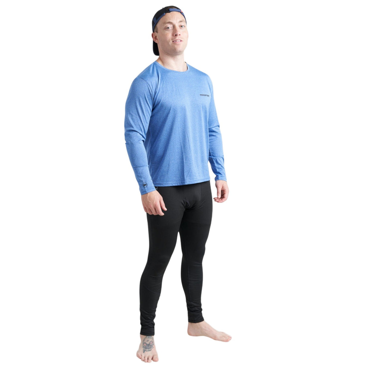 Rooster Quick Dry UVF 50+ Tech T-Shirt Long Sleeved - Last Season Colours