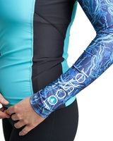 Rooster Womens Rash Top-long Sleeved