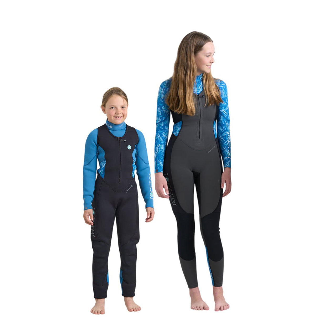 Rooster Junior Girls ThermaFlex 1.5mm Top-  Seagrass