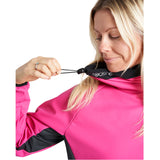 Rooster Womens Classic Aquafleece Top (Pink, Cyan)