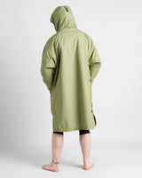 Rooster Aquafleece Robe, colors: Black/Blue, Khaki/Black