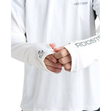 Rooster Junior Hooded Quick Dry UVF 50+ Tech T-Shirt Long Sleeved (colors)