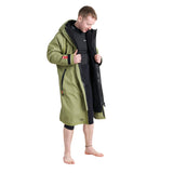 Rooster Aquafleece Robe - KHAKI
