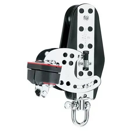 Harken 76mm Midrange Fiddle Hexaratchet Block w/Cam Cleat