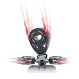 Harken 32mm Big Boat Traveler Car Stand-Up Toggle, Control Tangs