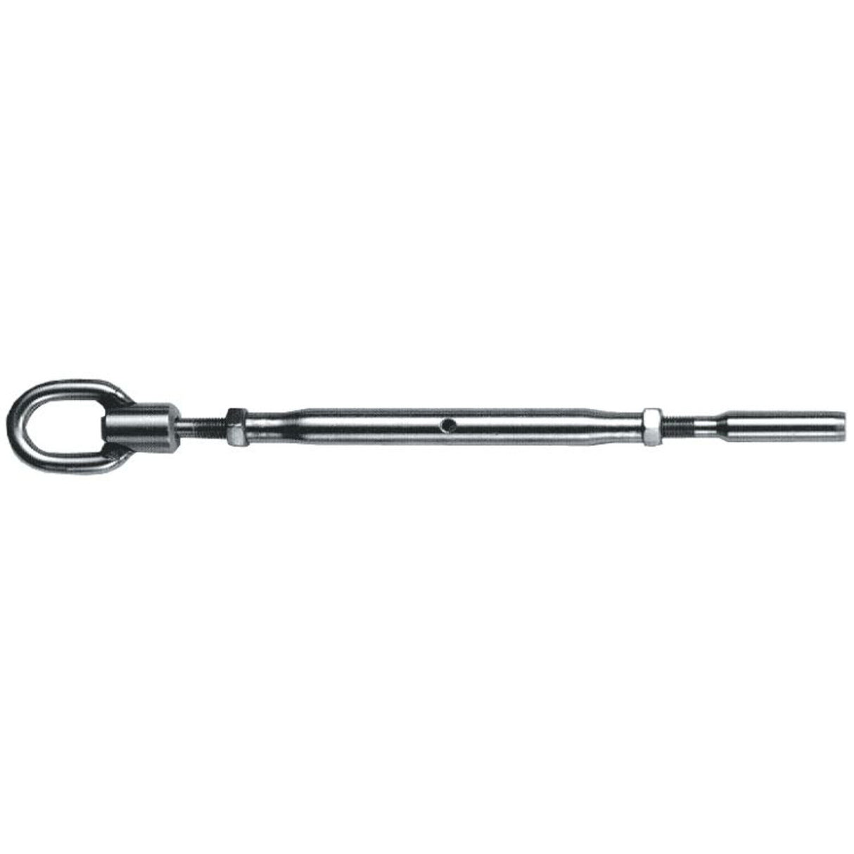 Johnson Marine Machine 7/32" Swage Eye to Tubular Turnbuckle 1/4