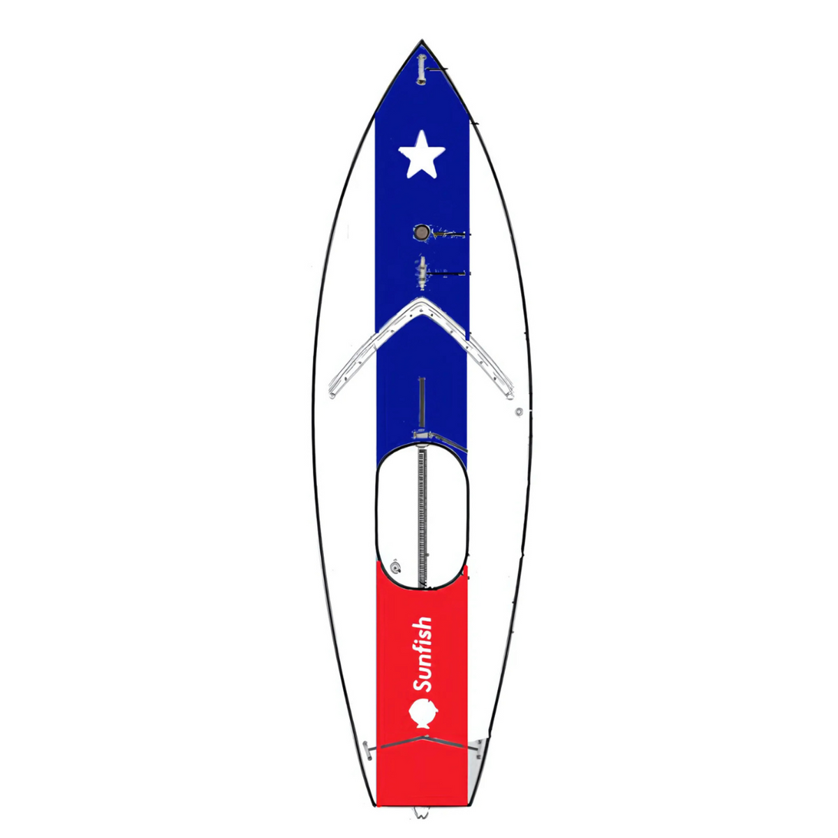 Special Edition 2024 Sunfish Worlds (raced) Complete boat and racing ...