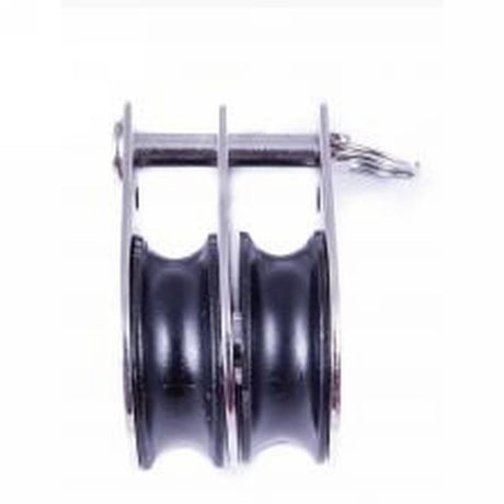 Sea Sure Carded - 25mm Double Block with Clevis