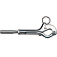 Johnson Marine Mini Snap Gate Hook - Over Center 3/16