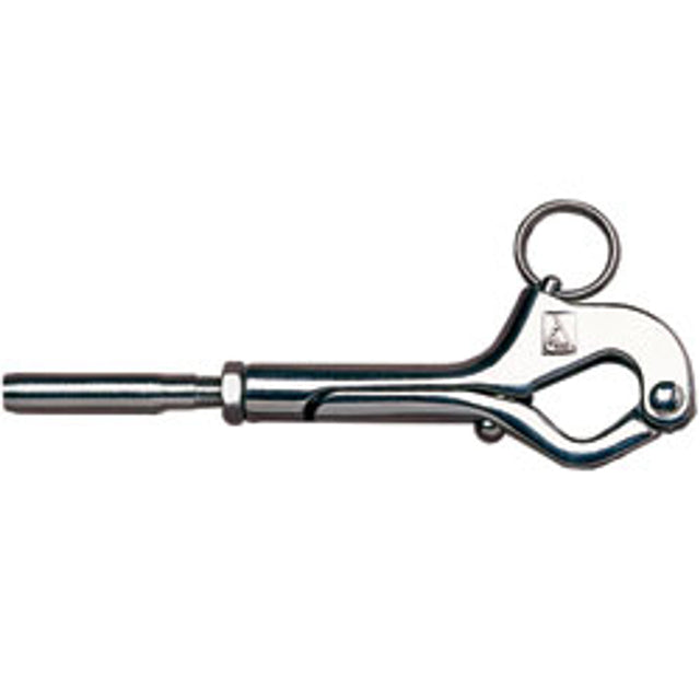 Johnson Marine Mini Snap Gate Hook - Over Center 3/16