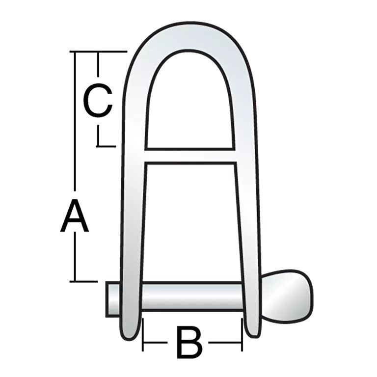 Harken 5mm Captive Halyard Shackle