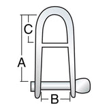 Harken 5mm Captive Halyard Shackle