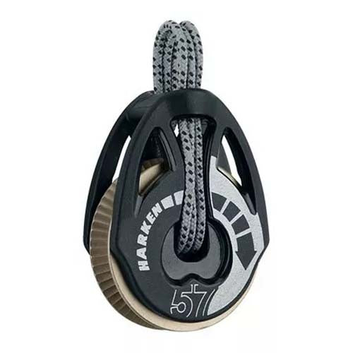 Harken 57mm Carbo T2 Soft-Attach Ratchamatic Block - 1.5x Grip