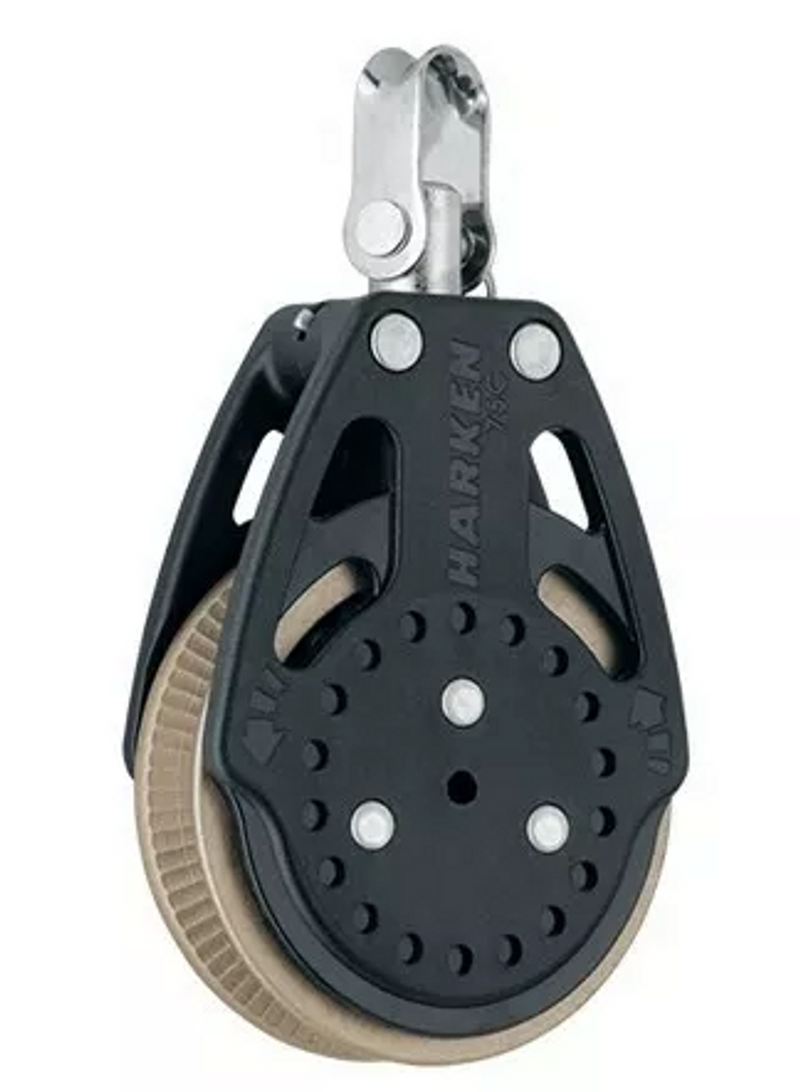 Carbo Power3 Ratchet Block - 75mm Single / Swivel / 1.5x Grip