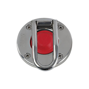 Antal Switch Stainless Steel w/ Protection, Red