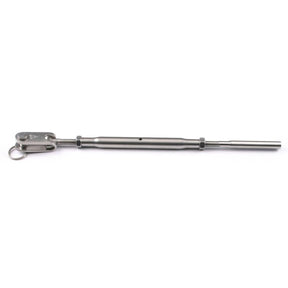 Johnson Marine Hand Crimp Toggle Jaw to Tubular Lifeline Turnbuckle 1/8 RH