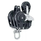Harken 40mm Triple Carbo Ratchet Block Swivel w/Cam, Becket & 29mm Block