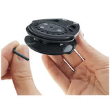 Harken 57mm Triple Carbo Ratchamatic Block Swivel w/Cam & Becket