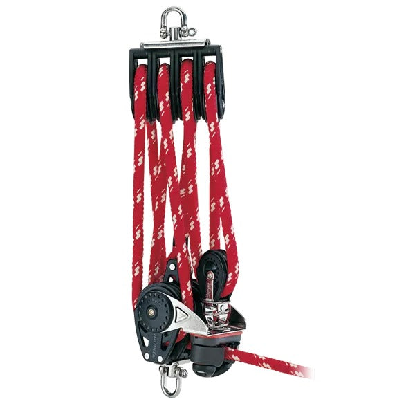 Harken 57mm Triple Carbo Ratchamatic w/Cam, Becket & 40mm Block