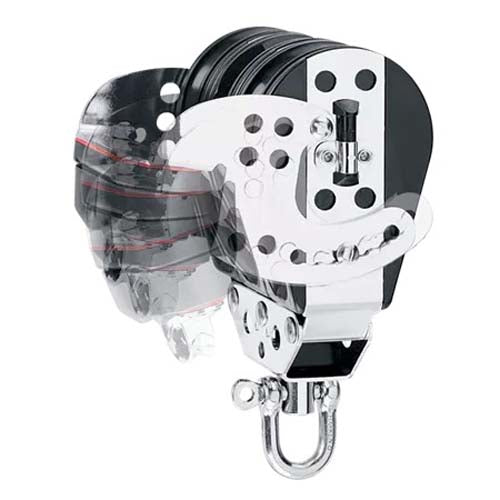Harken 75mm Carbo Ratchamatic Block Swivel w/Cam & Becket