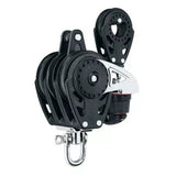Harken 75mm Triple Carbo Ratchamatic Block Swivel w/Cam, Becket & 57mm Block