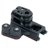 Harken Set Small Boat CB Double Sheave Traveler 22mm End Controls w/Cam-Cleat - Set of 2