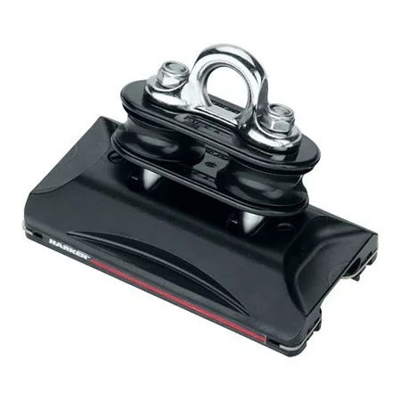 Harken 22mm Small Boat HL CB Car w/Pivoting Sheave & Eyestrap