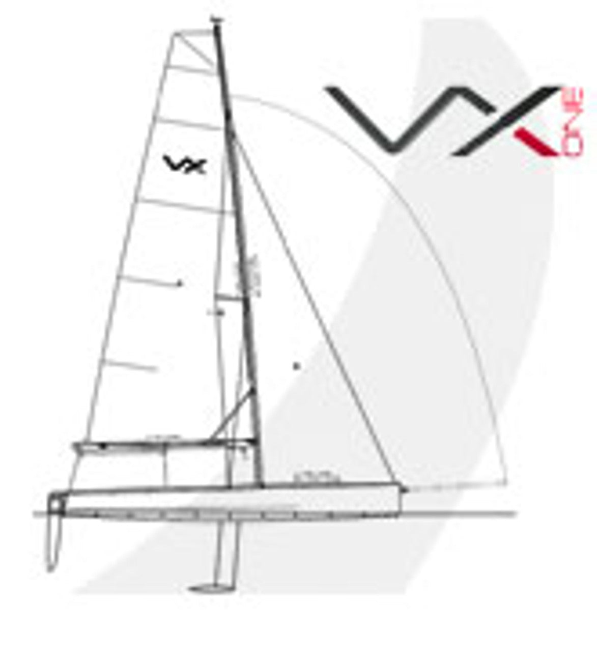 VX One Design Main Halyard in Dyneema Double Braid 5mm Tapered (partially covered)