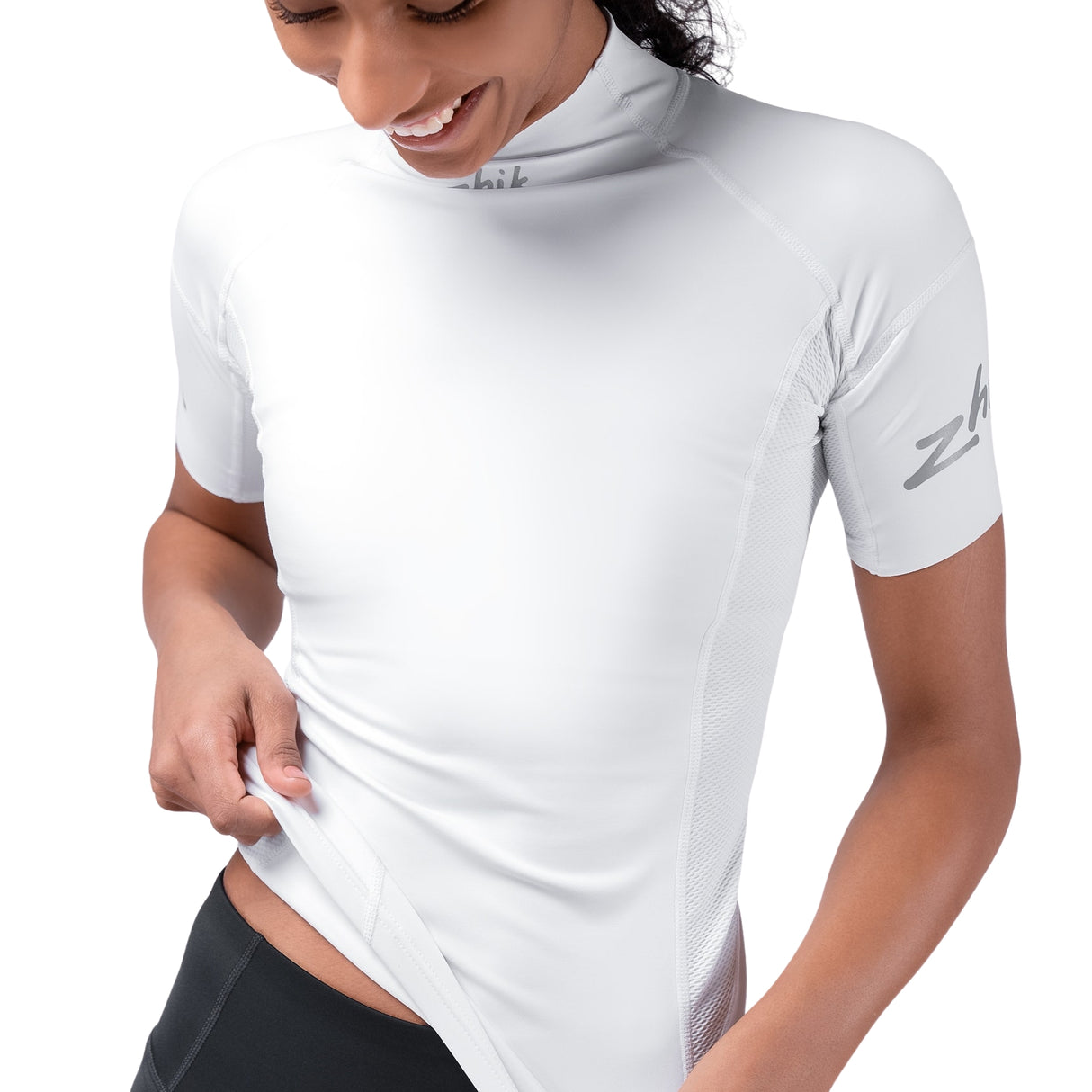 Zhik Womens Eco Spandex Short Sleeve Top