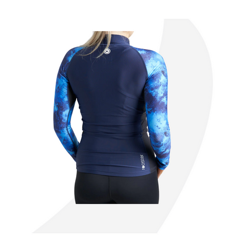 Rooster Womens Rash Top-Long Sleeved