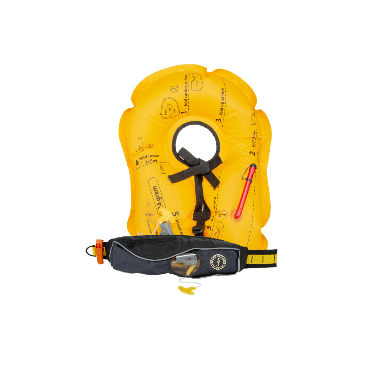 Mustang Survival Fluid 100 Manual Inflatable Belt Pack