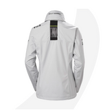 Helly Hansen Womens Crew Hooded Jacket, Gray