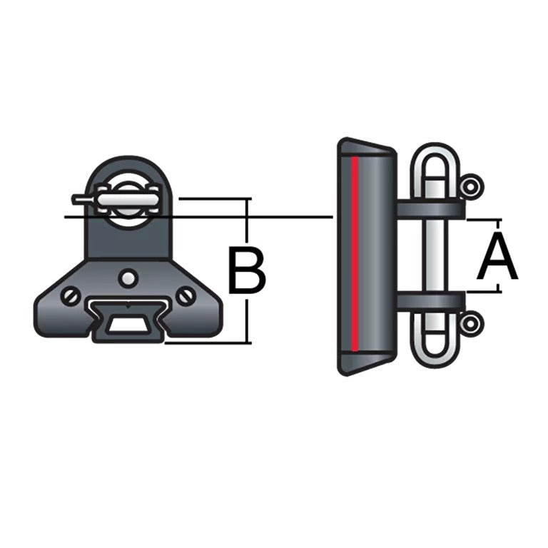 Harken 32mm CB Spin Bell End Pole Car