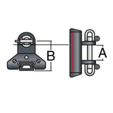 Harken 32mm CB Spin Forespar Toggle Pole Car