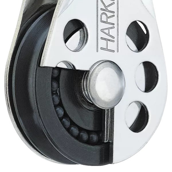 Harken 51mm Single Wire Block w/Becket