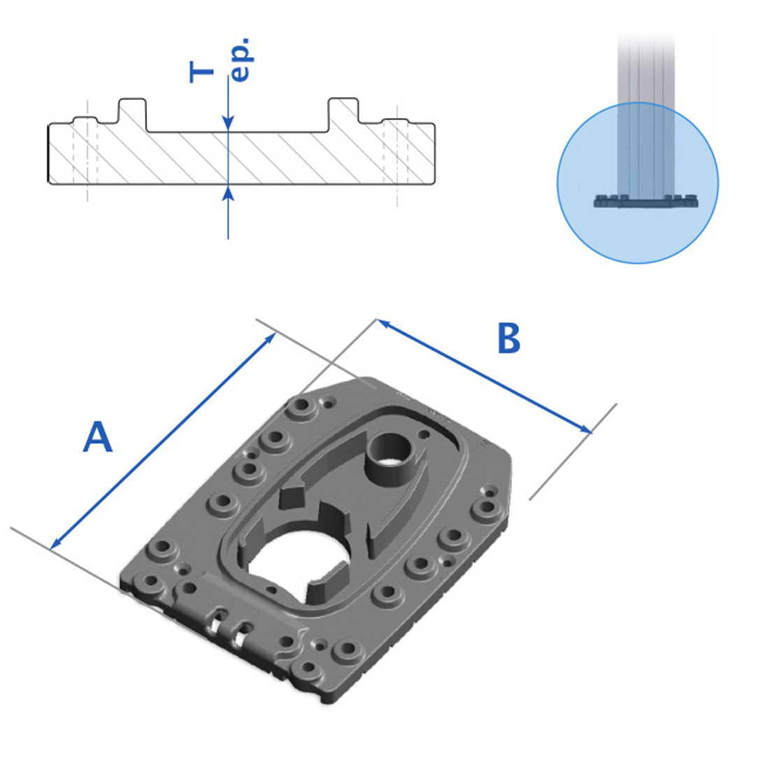 Sparcraft Mast Step S137-s180 Black Ano