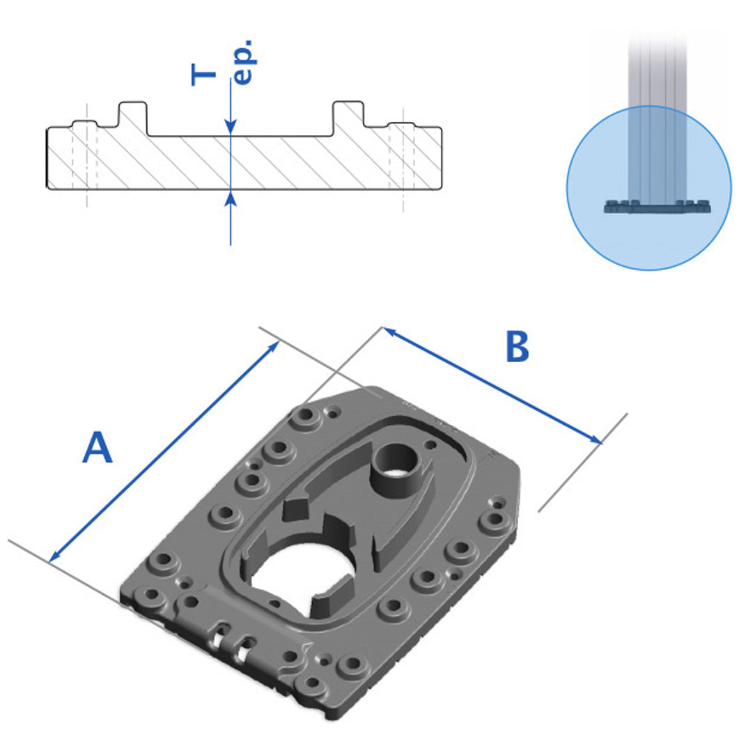 Sparcraft Mast Step S400 – S510 – S560e Black Ano