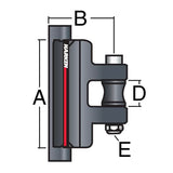 Harken 22mm System A CB Intermediate Car