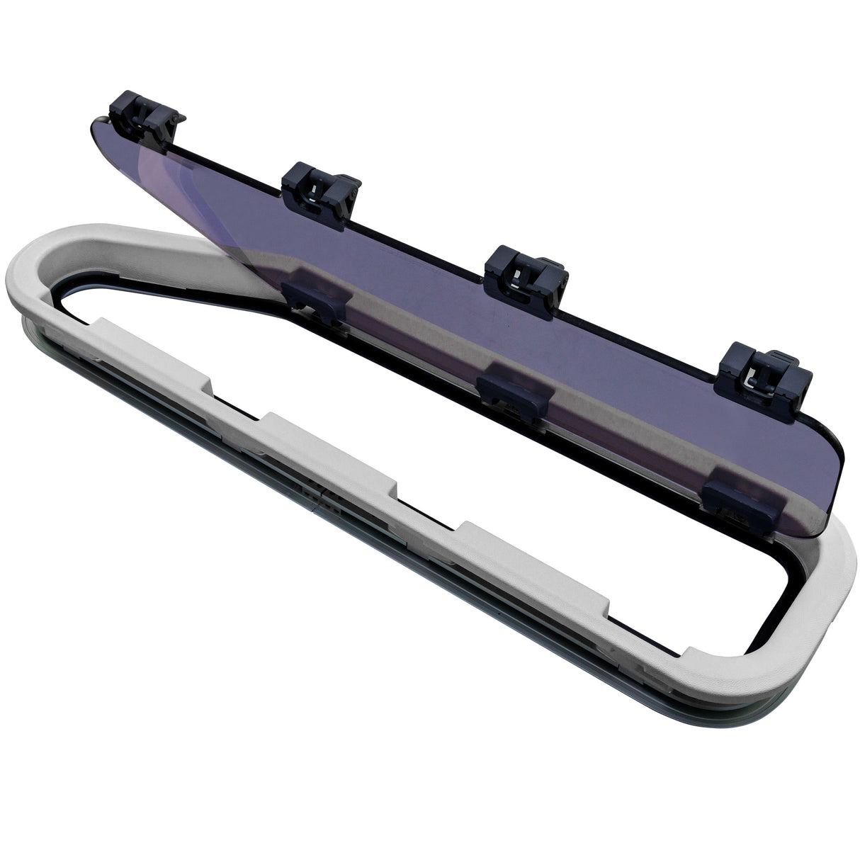 Lewmar Size 1 Round End New Standard Portlight - Silver