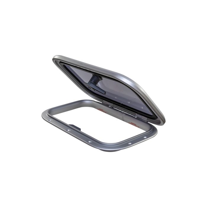 Lewmar Low Profile 20 Gry 15 Silver Hatch